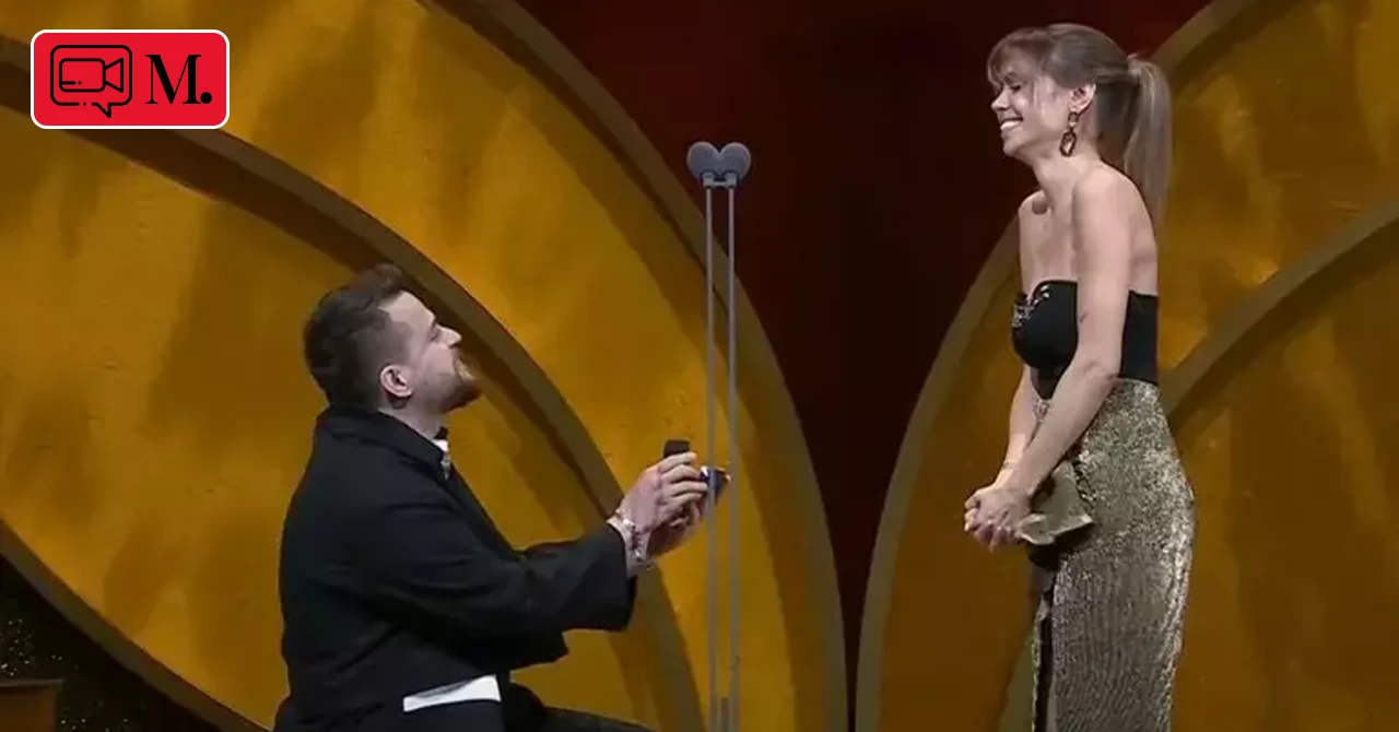 Alper Rende, Altýn Kelebek’te evlenme teklifiyle şaşırttı!