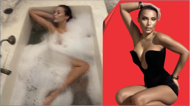 Bahar Toprak'tan Küvet Pozu, Göz Doldurdu!