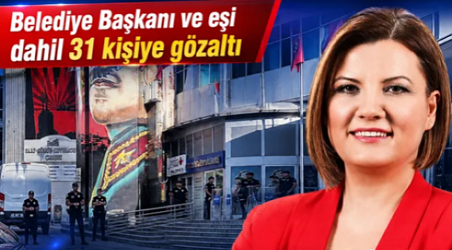 İzmit Belediye Başkanı ve 28 kişi gözaltında!