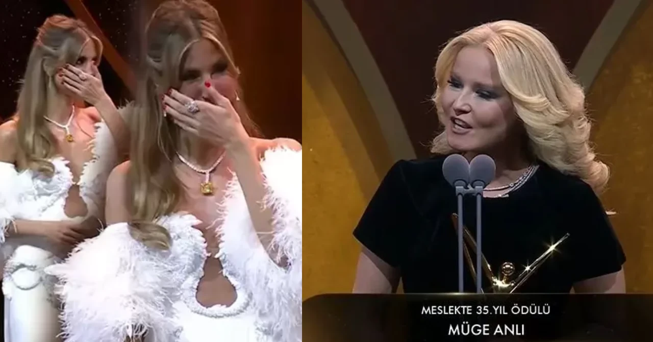 Müge Anlı, 35. Yıl Ödülünü Aldı! Şıklara Dikkat!