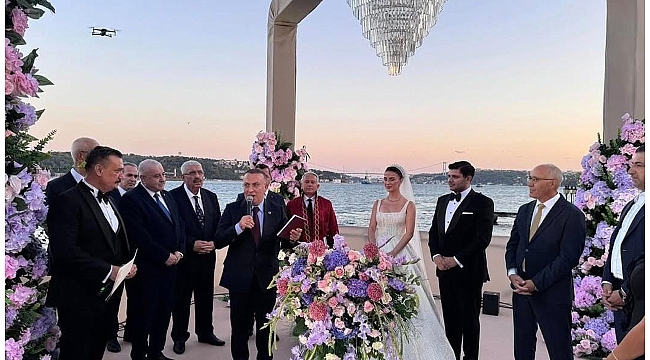 Özge Şahin ve Kubilay Ergün'ün görkemli düğünü