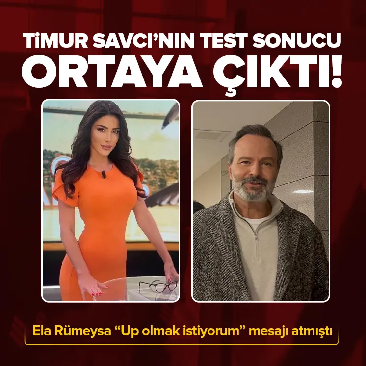 Timur Savcı'nın uyuşturucu skandalındaki testi!